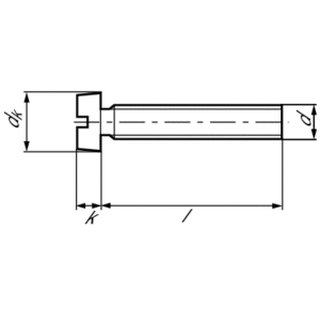 Zylinderkopf-Schrauben M 5 x 12 mm, glanzverzinkt